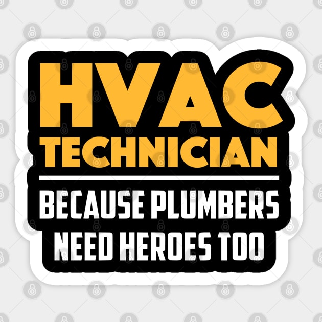 HVAC Technician Sticker by zap